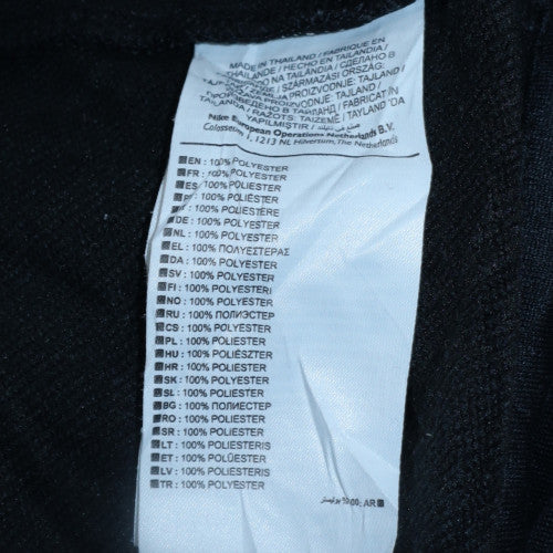 Mens UK Size M Calvin Klein Jeans Black 1/2 Zip Sweatshirt