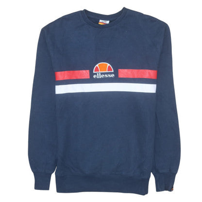 Mens UK Size L ellesse Blue Pullover Sweatshirt