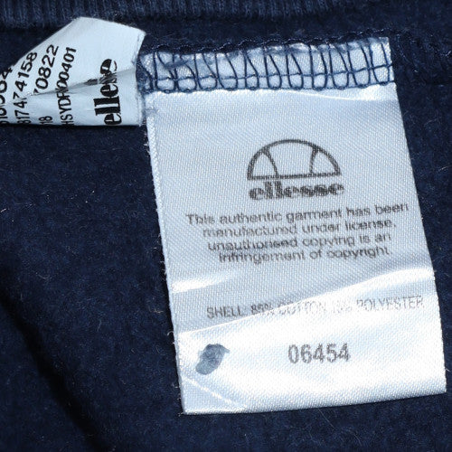 Mens UK Size L ellesse Blue Pullover Sweatshirt