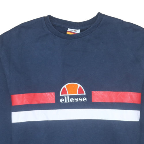 Mens UK Size L ellesse Blue Pullover Sweatshirt