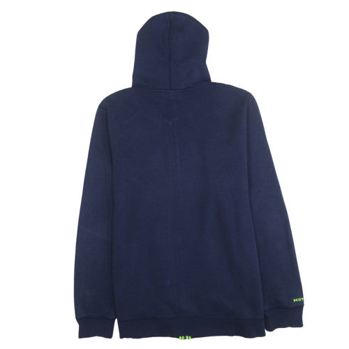 Mens UK Size XL Under armour Blue Full Zip Hoodie