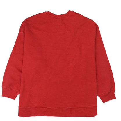 Womens UK Size L H&M Red Pullover Sweatshirt