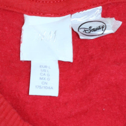 Womens UK Size L H&M Red Pullover Sweatshirt