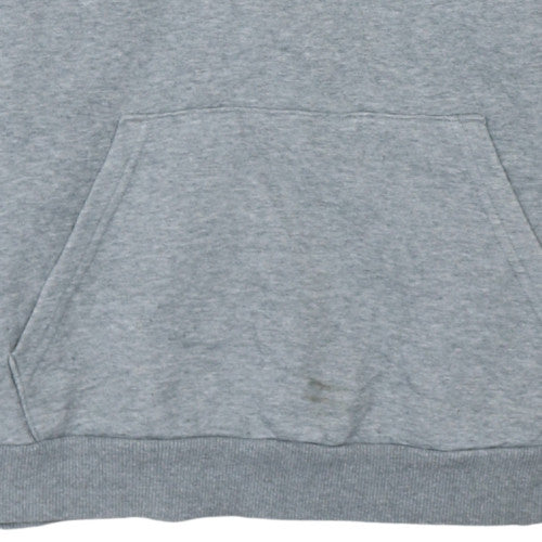Mens UK Size M PUMA Grey Pullover Hoodie