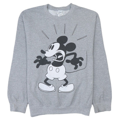 Womens UK Size M Disney Grey Pullover Sweatshirt