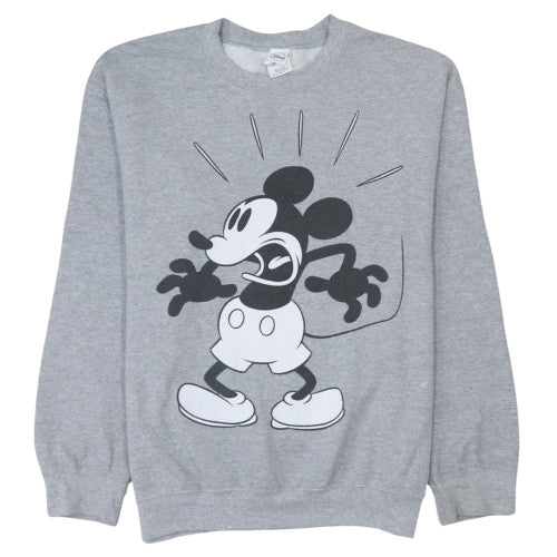 Womens UK Size M Disney Grey Pullover Sweatshirt