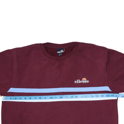 Mens UK Size L ellesse Brown Pullover Sweatshirt