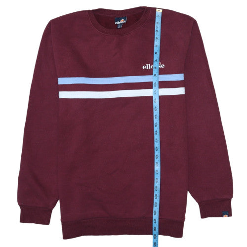 Mens UK Size L ellesse Brown Pullover Sweatshirt