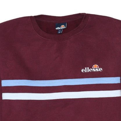 Mens UK Size L ellesse Brown Pullover Sweatshirt