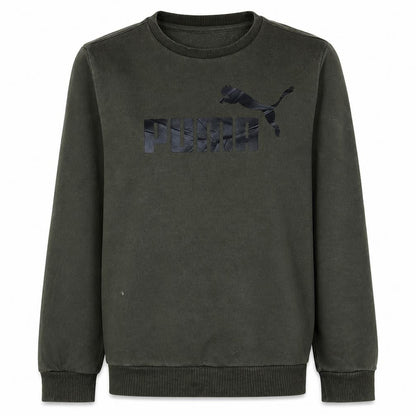 Mens UK Size S PUMA Green Pullover Sweatshirt