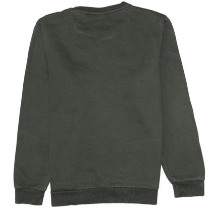 Mens UK Size S PUMA Green Pullover Sweatshirt