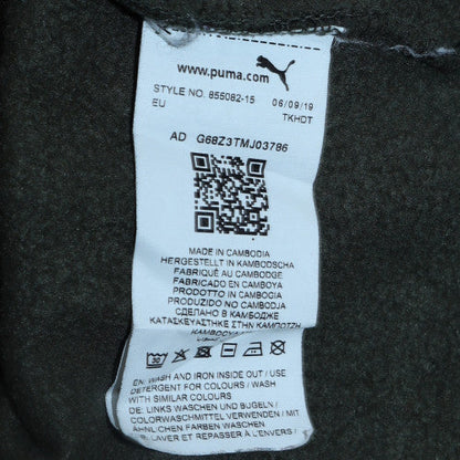 Mens UK Size S PUMA Green Pullover Sweatshirt