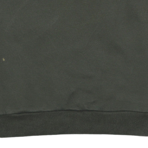 Mens UK Size S PUMA Green Pullover Sweatshirt