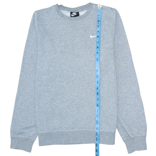 Mens UK Size S Nike Grey Pullover Sweatshirt