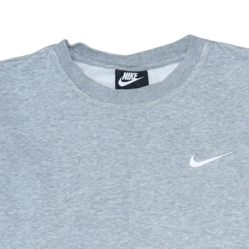 Mens UK Size S Nike Grey Pullover Sweatshirt