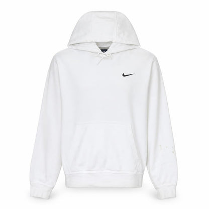 Mens UK Size L Nike White Pullover Hoodie