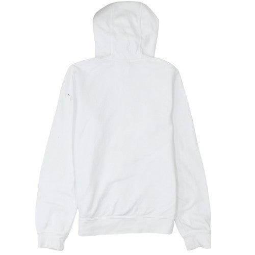 Mens UK Size L Nike White Pullover Hoodie