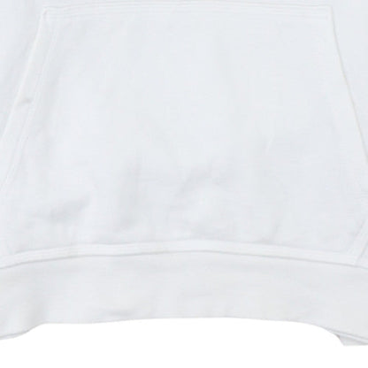 Mens UK Size L Nike White Pullover Hoodie