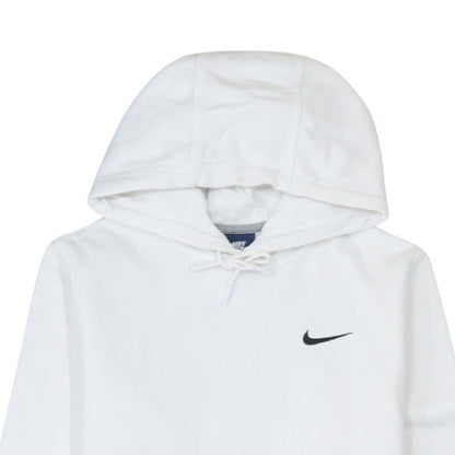 Mens UK Size L Nike White Pullover Hoodie