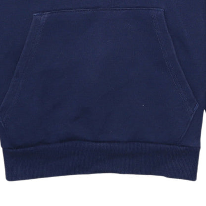 Mens UK Size XS PUMA Blue Pullover Hoodie