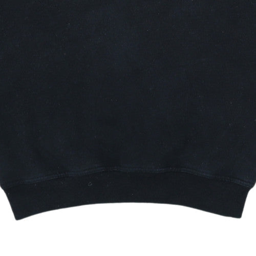Mens UK Size M adidas Black Pullover Sweatshirt