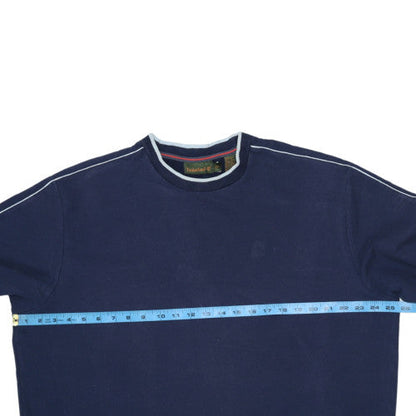 Mens UK Size XL Timberland Blue Pullover Sweatshirt