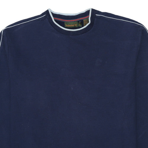 Mens UK Size XL Timberland Blue Pullover Sweatshirt