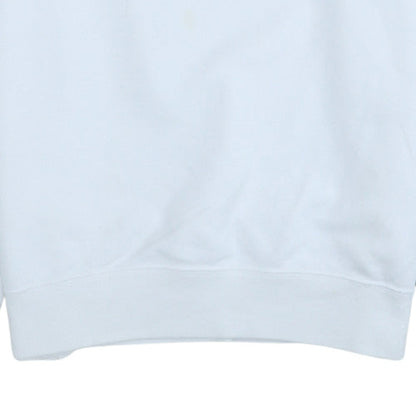 Mens UK Size L Champion White Pullover Sweatshirt