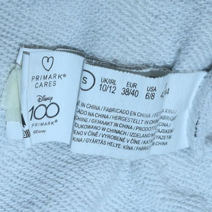 Womens UK Size S Primark Grey Pullover Sweatshirt