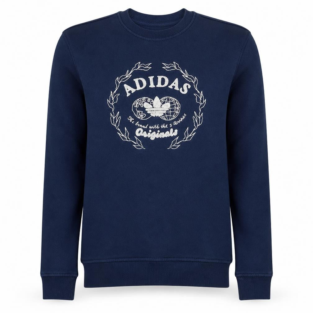 Mens UK Size XS adidas Blue Pullover Sweatshirt