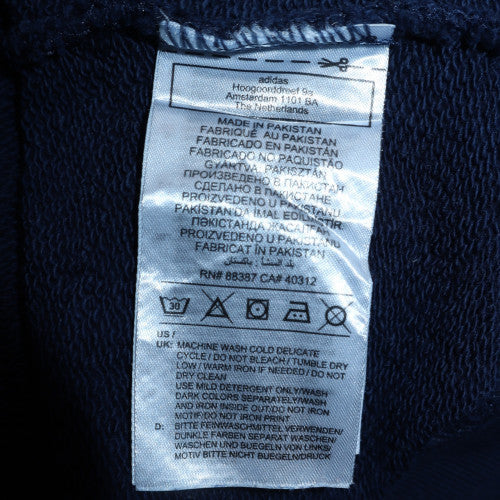 Mens UK Size XS adidas Blue Pullover Sweatshirt