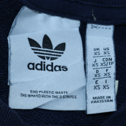 Mens UK Size XS adidas Blue Pullover Sweatshirt