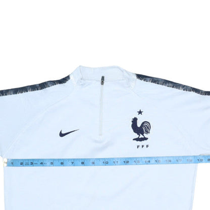Womens UK Size 14 Nike White Pullover Sweatshirt