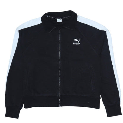 Womens UK Size L PUMA Black Full Zip Sweatshirt