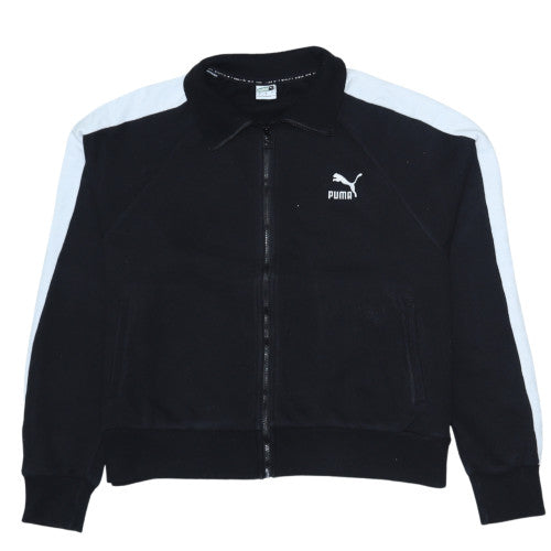 Womens UK Size L PUMA Black Full Zip Sweatshirt