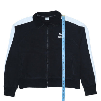 Womens UK Size L PUMA Black Full Zip Sweatshirt