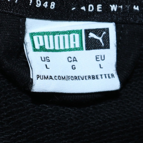 Womens UK Size L PUMA Black Full Zip Sweatshirt