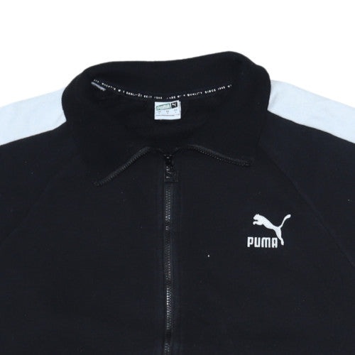 Womens UK Size L PUMA Black Full Zip Sweatshirt