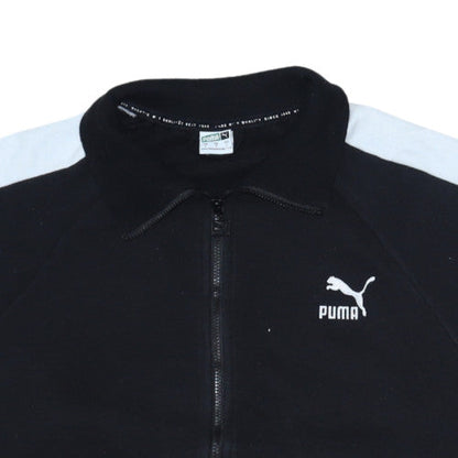 Womens UK Size L PUMA Black Full Zip Sweatshirt