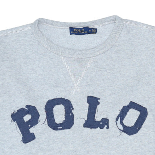 Womens UK Size M Polo Ralph Lauren Grey Pullover Sweatshirt