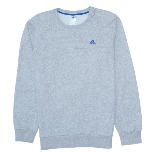 Mens UK Size S adidas Grey Pullover Sweatshirt
