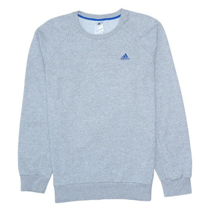 Mens UK Size S adidas Grey Pullover Sweatshirt
