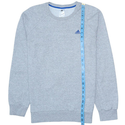 Mens UK Size S adidas Grey Pullover Sweatshirt