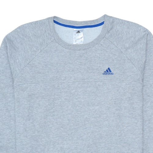 Mens UK Size S adidas Grey Pullover Sweatshirt