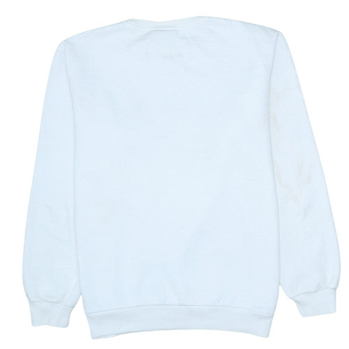 Mens UK Size L adidas White Pullover Sweatshirt
