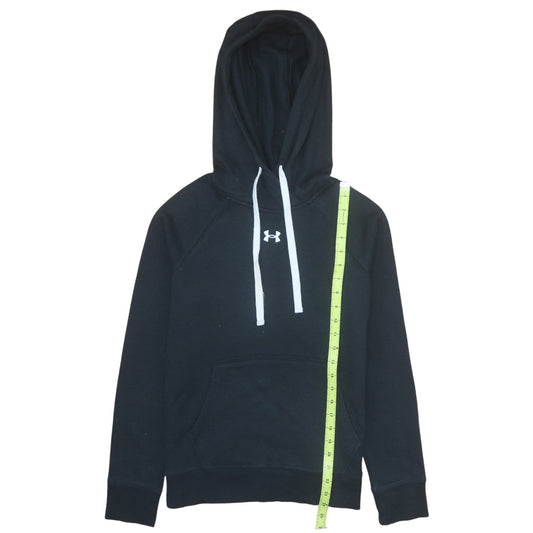 Mens UK Size XS Under armour Black Pullover Hoodie