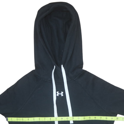 Mens UK Size XS Under armour Black Pullover Hoodie