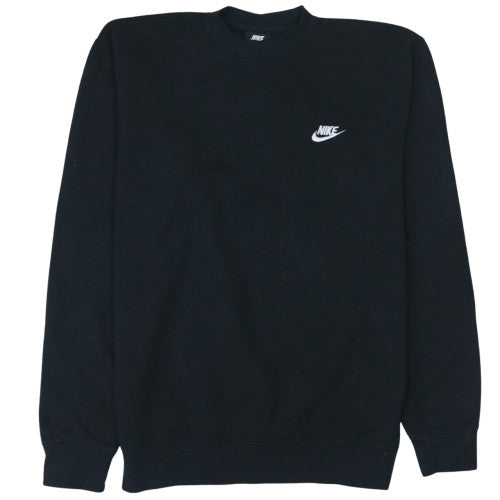 Mens UK Size L Nike Black Pullover Sweatshirt