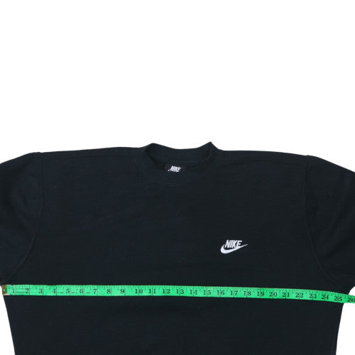 Mens UK Size L Nike Black Pullover Sweatshirt