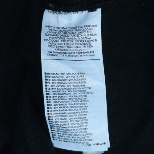 Mens UK Size L Nike Black Pullover Sweatshirt